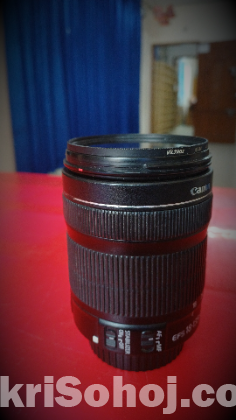 Canon 18-135 stm lense.